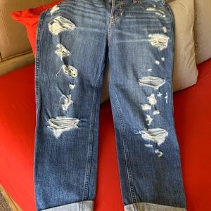 Brand new boyfriend Jeans size 11 (no stretch)